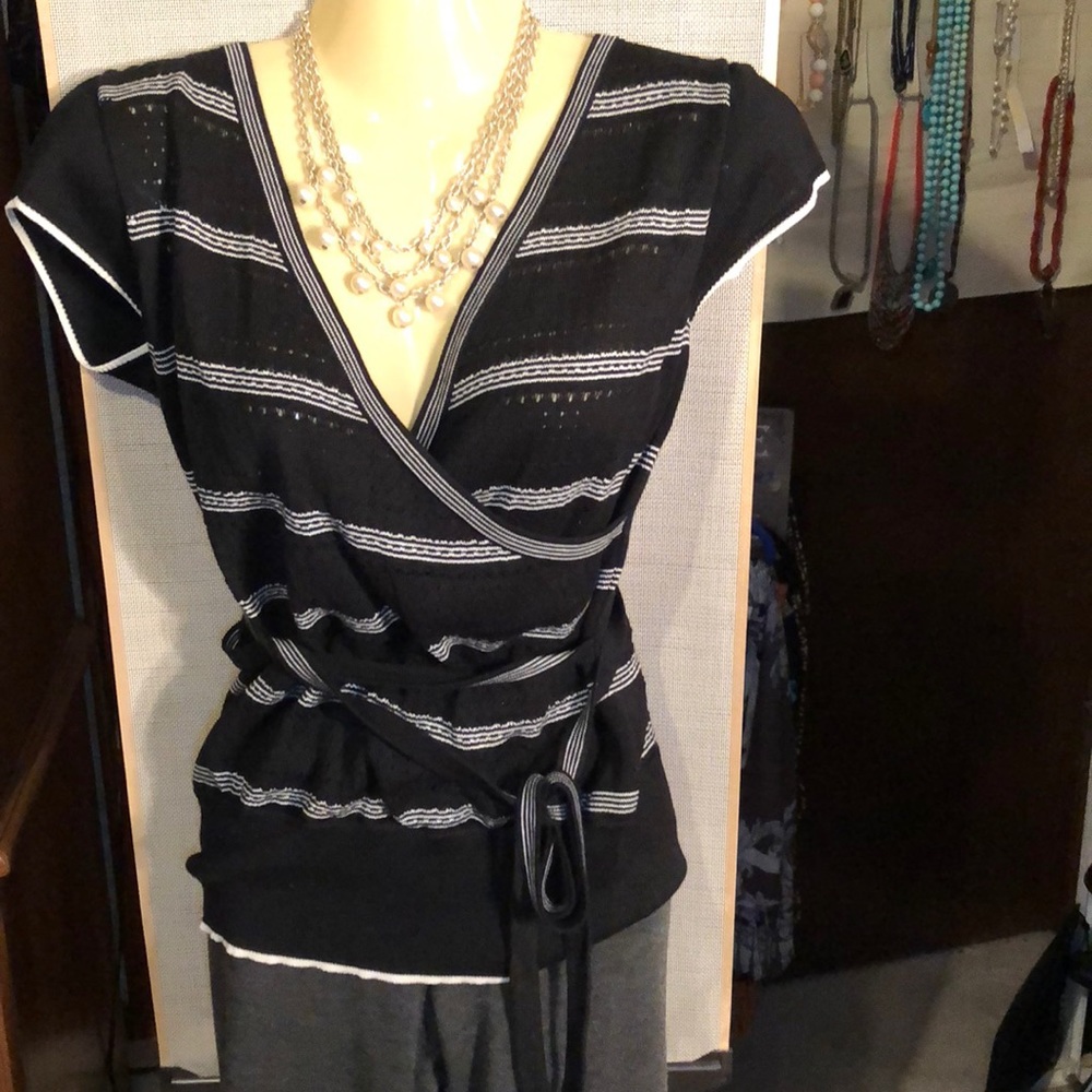 3/20 Faux wrap top
